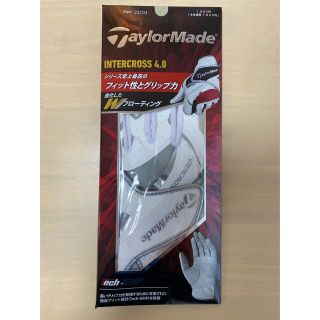 テーラーメイド(TaylorMade)のテーラーメイド ゴルフグローブ インタークロス4.0左手用 22cm(その他)