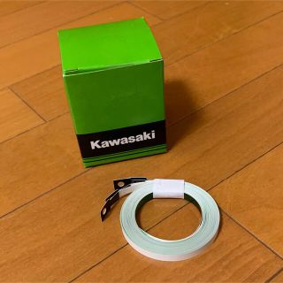 カワサキ(カワサキ)のKawasaki Z250 ホイールリムテープ 99994-0932（緑）(ステッカー)