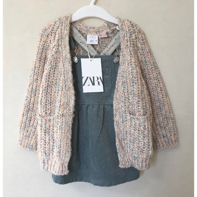 ZARA KIDS(ザラキッズ)のR's ママ様専用　新品　ザラキッズ  カーディガン　 キッズ/ベビー/マタニティのキッズ服女の子用(90cm~)(カーディガン)の商品写真