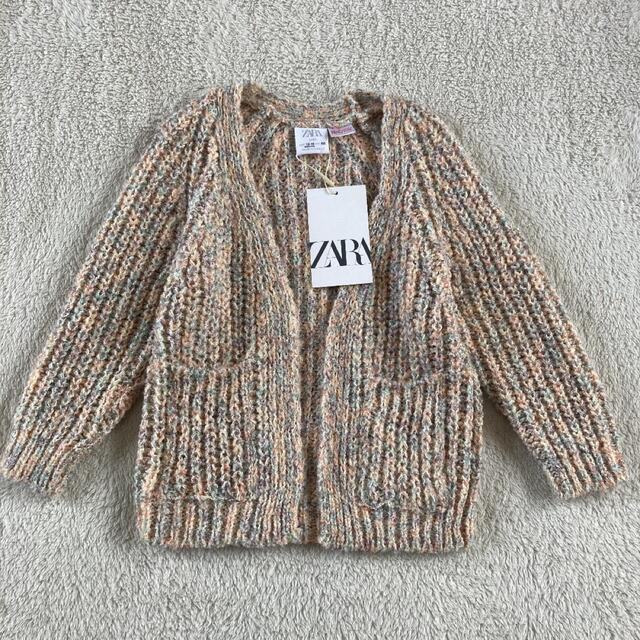 ZARA KIDS(ザラキッズ)のR's ママ様専用　新品　ザラキッズ  カーディガン　 キッズ/ベビー/マタニティのキッズ服女の子用(90cm~)(カーディガン)の商品写真