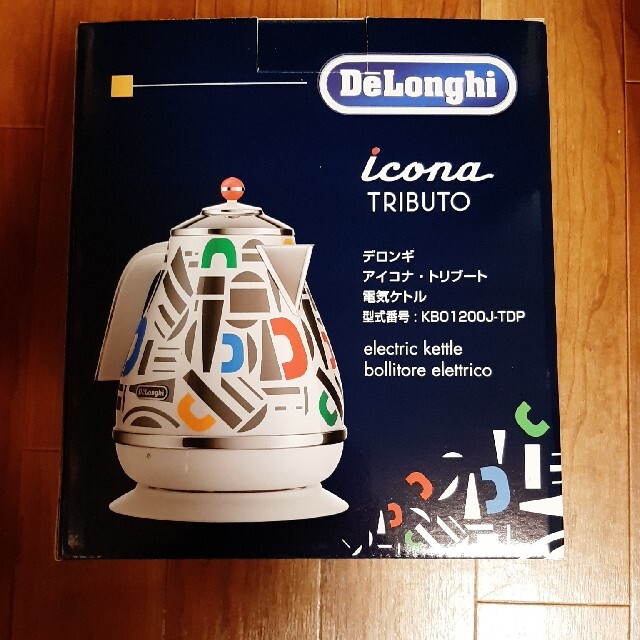 10L転倒湯漏れ防止DeLonghi 電気ケトル KBO1200J-TDP