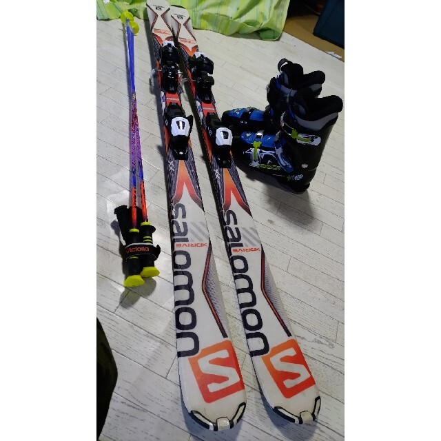 で送料無料 168cm♪SALOMON靴NORDICA26cm希少軽量カーボンストック