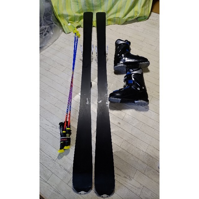 SALOMON - 168cm♪SALOMON靴NORDICA26cm希少軽量カーボンストックの