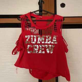 ズンバ(Zumba)のZumba ズンバ　Tシャツ　リメイク　カット　正規品　(Tシャツ(半袖/袖なし))