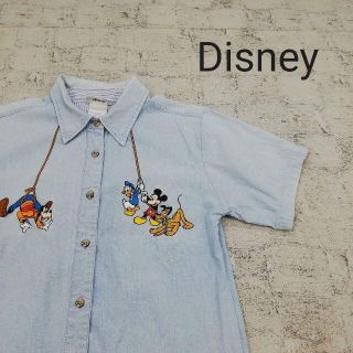 ディズニー(Disney)のused古着 Disney ディズニー 半袖シャツ(シャツ)