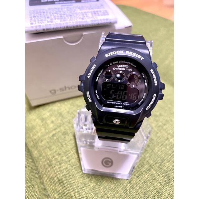 G-SHOCK(ジーショック)のCASIO G-SHOCK mini ブラック レディースのファッション小物(腕時計)の商品写真