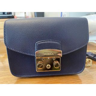 フルラ(Furla)のEmerald様専用【美品】FURLA フルラ メトロポリス 紺 ネイビー (ショルダーバッグ)