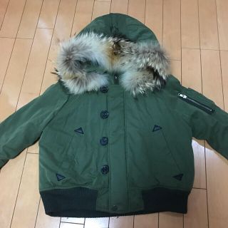 マウジー(moussy)のmoussy N3B ショート 美品 マウジー カーキ(ミリタリージャケット)