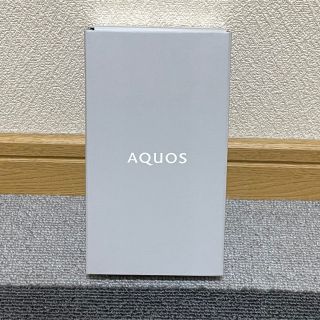 シャープ(SHARP)のSIMフリー SHARP AQUOS sense6 64GB ブラック(スマートフォン本体)