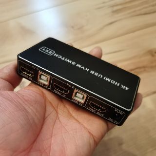 HDMI KVM + usb ハブケーブル２本(PC周辺機器)