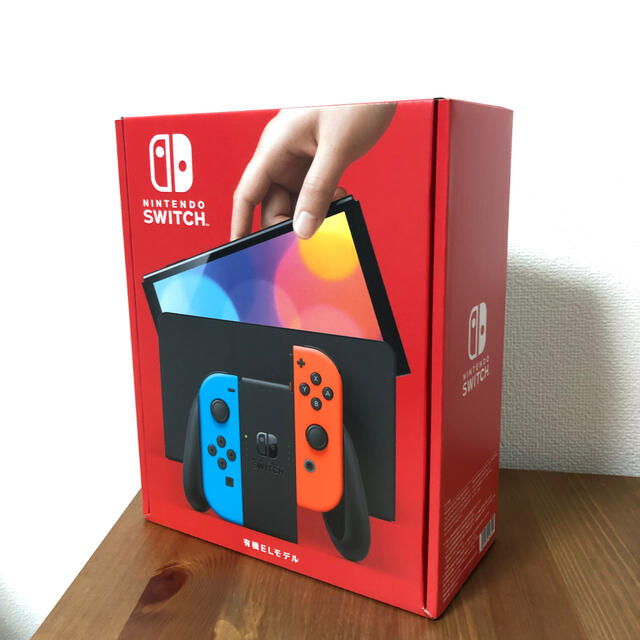新品未開封 Nintendo Switch 有機ELモデル ネオン - 家庭用ゲーム機本体