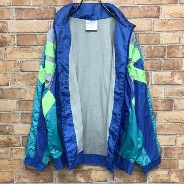 adidas - 【アディダス】80sナイロンジャケット トレフォイル 刺繍ロゴ