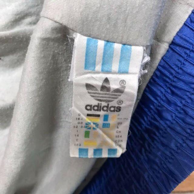 adidas - 【アディダス】80sナイロンジャケット トレフォイル 刺繍ロゴ