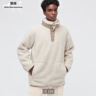 ユニクロ(UNIQLO)のユニクロ　フリースオーバーサイズプルオーバー　L(その他)