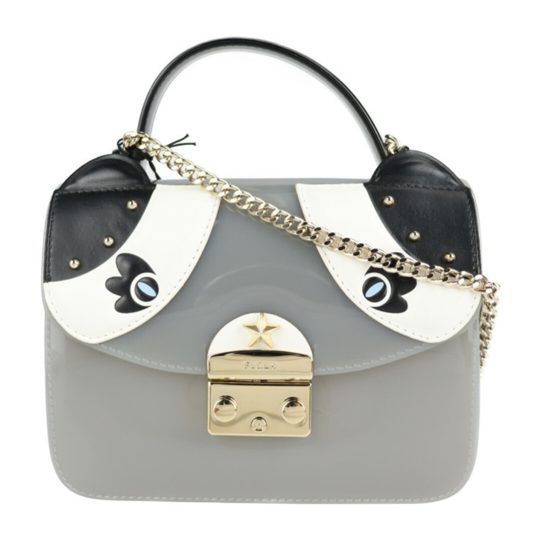 ハンドバッグ ショルダーバッグ FURLA グレー 2WAY