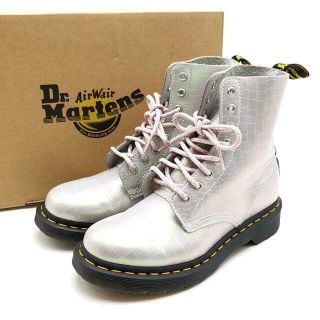 ドクターマーチン(Dr.Martens)の美品 ドクターマーチン ブーツ パスカル クロコ型押し 01-21113011(ブーツ)