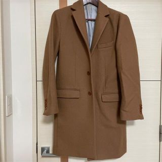 【定価 3万円】ship ウールカシミヤ キャメル チェスターコート