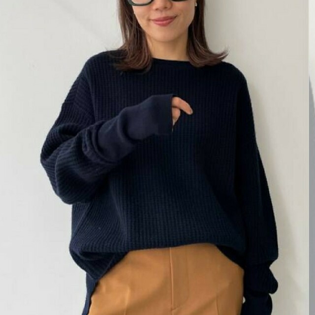 L'Appartement DEUXIEME CLASSE(アパルトモンドゥーズィエムクラス)のThermal Knit　L'Appartement レディースのトップス(ニット/セーター)の商品写真