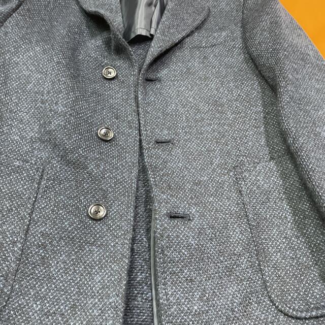 GU(ジーユー)のGUニット調チェスターコート ロングコート メンズのジャケット/アウター(チェスターコート)の商品写真