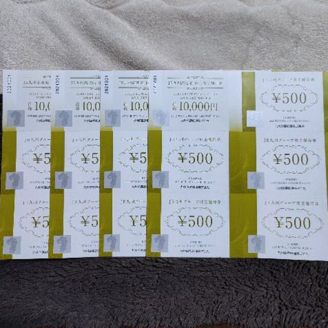 JR九州 株主優待券 500円券×20枚 fruut.pt