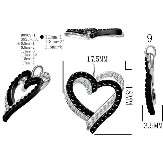 抱き合う♡ペンダントトップ 即購入可 6