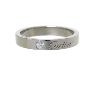 カルティエ(Cartier)のカルティエ Cartier エングレーブド ウェディング リング 1P【中古】(リング(指輪))