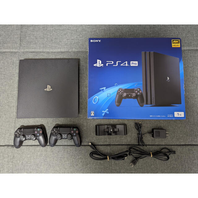 おまけ付】PS4 Pro 本体 1TB CUH-7200 箱あり 豪華ラッピング無料