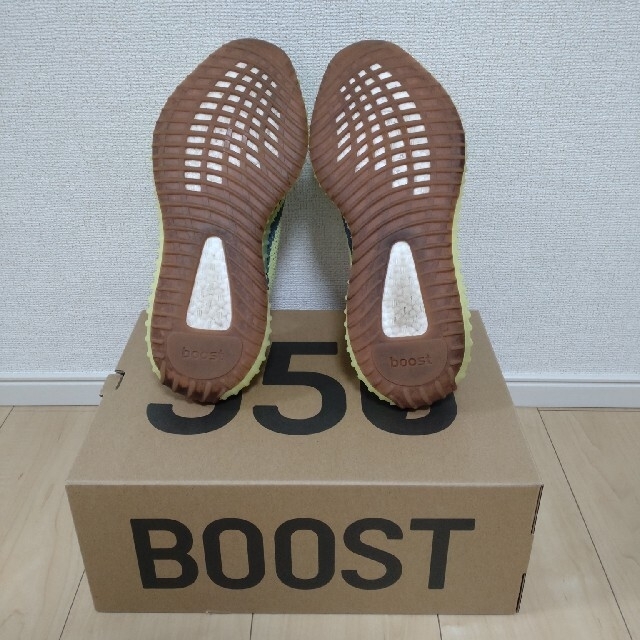 イージーブースト350 V2 セミフローズンイエロー 美品 28.0センチ 4