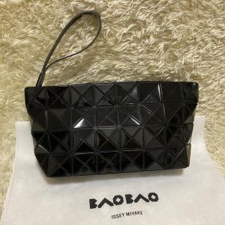 美品✨BAOBAO バオバオイッセイミヤケ クラッチバッグ ポーチ ブラック 黒-