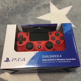 プレイステーション4(PlayStation4)のDUALSHOCK4 マグマレッド(その他)