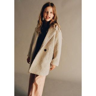 ザラキッズ(ZARA KIDS)のZARA KIDS 💛 フェイクファーコート 128cm 8size(コート)