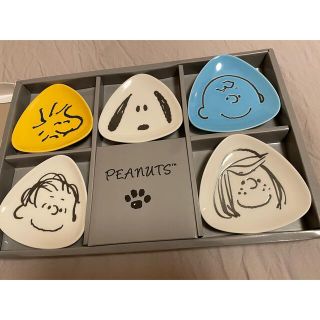 ピーナッツ(PEANUTS)のスヌーピー　豆皿　5枚セット(食器)