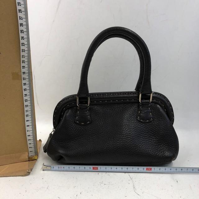 FENDI フェンディ セレリア ドクターズバッグ ブラウン レディース