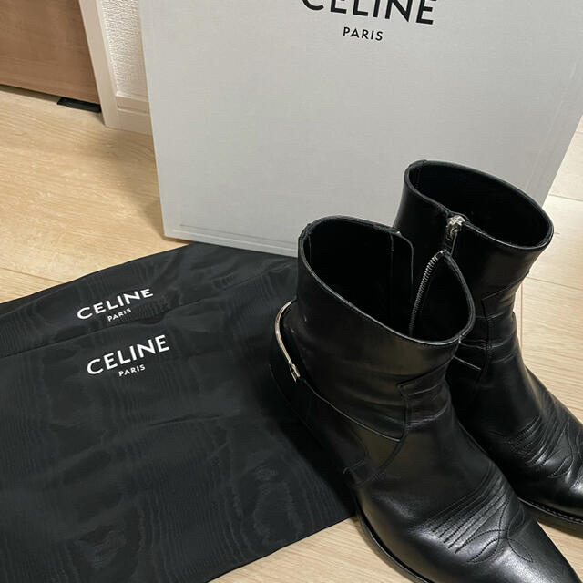 メンズceline ベルリン　ヒールブーツ