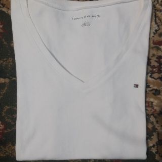 トミーヒルフィガー(TOMMY HILFIGER)のTommy 白Tシャツ(Tシャツ(半袖/袖なし))