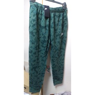 ナイキ(NIKE)の新品 タグ付 NIKE CAMOUFLAGE SWEAT PANTS XL 緑(その他)