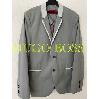 ヒューゴボス(HUGO BOSS)のヒューゴ ボス HUGO BOSS ジャケット グレー(テーラードジャケット)