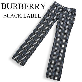 バーバリーブラックレーベル(BURBERRY BLACK LABEL)のBURBERRY BLACK LABEL ノバチェック柄パンツ メンズ 70 S(チノパン)