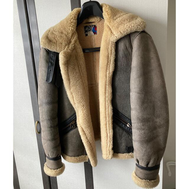 schott - SCHOTT B-9 USA製 ムートンレザージャケット ショット schott - SCHOTT B-9 USA製 ムートンレザージャケット ショット