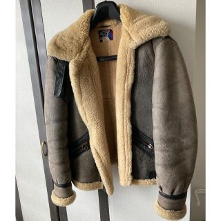 ショット(schott)のSCHOTT B-9 USA製　ムートンレザージャケット　ショット(レザージャケット)