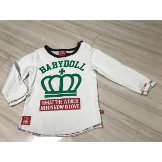 BABYDOLL - BABYDOLL ベビードール スカート ロンT セット カットソー