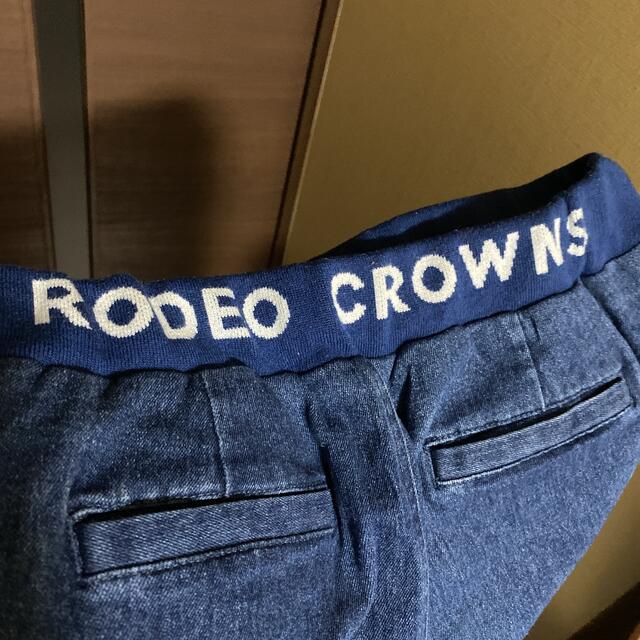 RODEO CROWNS WIDE BOWL(ロデオクラウンズワイドボウル)のRCW ウエストゴムデニム レディースのパンツ(デニム/ジーンズ)の商品写真