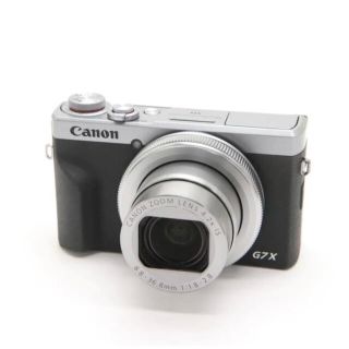 キヤノン(Canon)の美品⭐︎Canon PowerShot g7xmarkⅢ  シルバー(コンパクトデジタルカメラ)