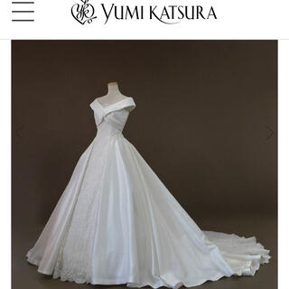 ユミカツラ(YUMI KATSURA)のロング2段ヴェール付き♡ 桂由美　ウェディングドレス(ウェディングドレス)
