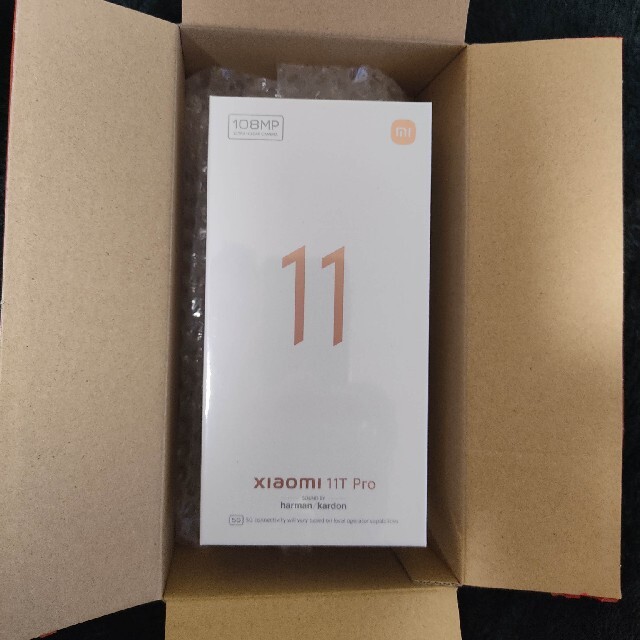 xiaomi 11T Pro 128gb Meteorite Gray スマホ/家電/カメラのスマートフォン/携帯電話(スマートフォン本体)の商品写真