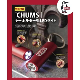 チャムス(CHUMS)のはじめてのキャンプ　ウォーカームック　CHUMS キーホルダー型LEDライト(ライト/ランタン)