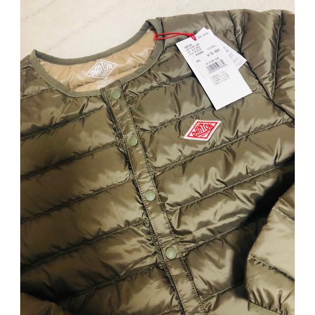 DANTON - DANTON ダントン インナーダウンジャケット オリーブ DANTON - DANTON ダントン インナーダウンジャケット オリーブ