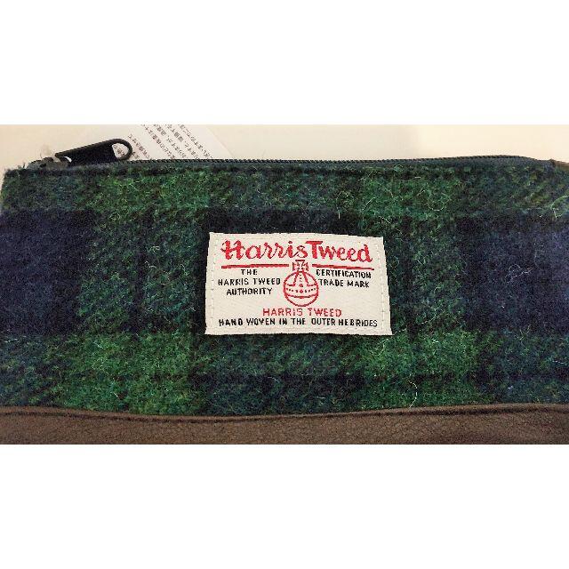 Harris Tweed(ハリスツイード)のタグ付新品！ハリスツイードポーチ レディースのファッション小物(ポーチ)の商品写真