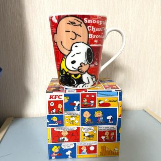 スヌーピー(SNOOPY)のケンタッキースヌーピーマグカップ♡380ml(グラス/カップ)