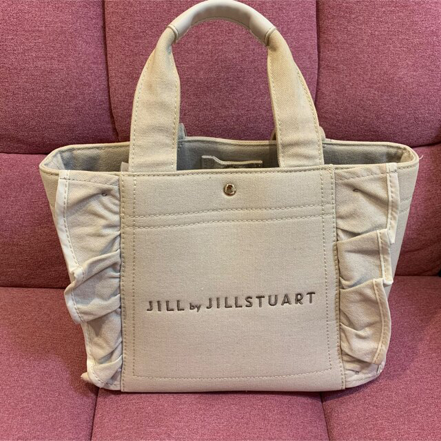 JILL by JILLSTUART(ジルバイジルスチュアート)のジルバイジルスチュアート フリルトートバッグ(小) レディースのバッグ(トートバッグ)の商品写真